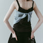 embroidered scarf/3color