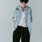 embroidered shirt(unisex)/stripe