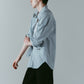 embroidered shirt(unisex)/stripe