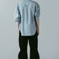 embroidered shirt(unisex)/stripe