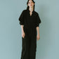 -high-end- collarless jumpsuit/2color