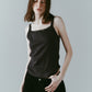 lace detail camisole/3color