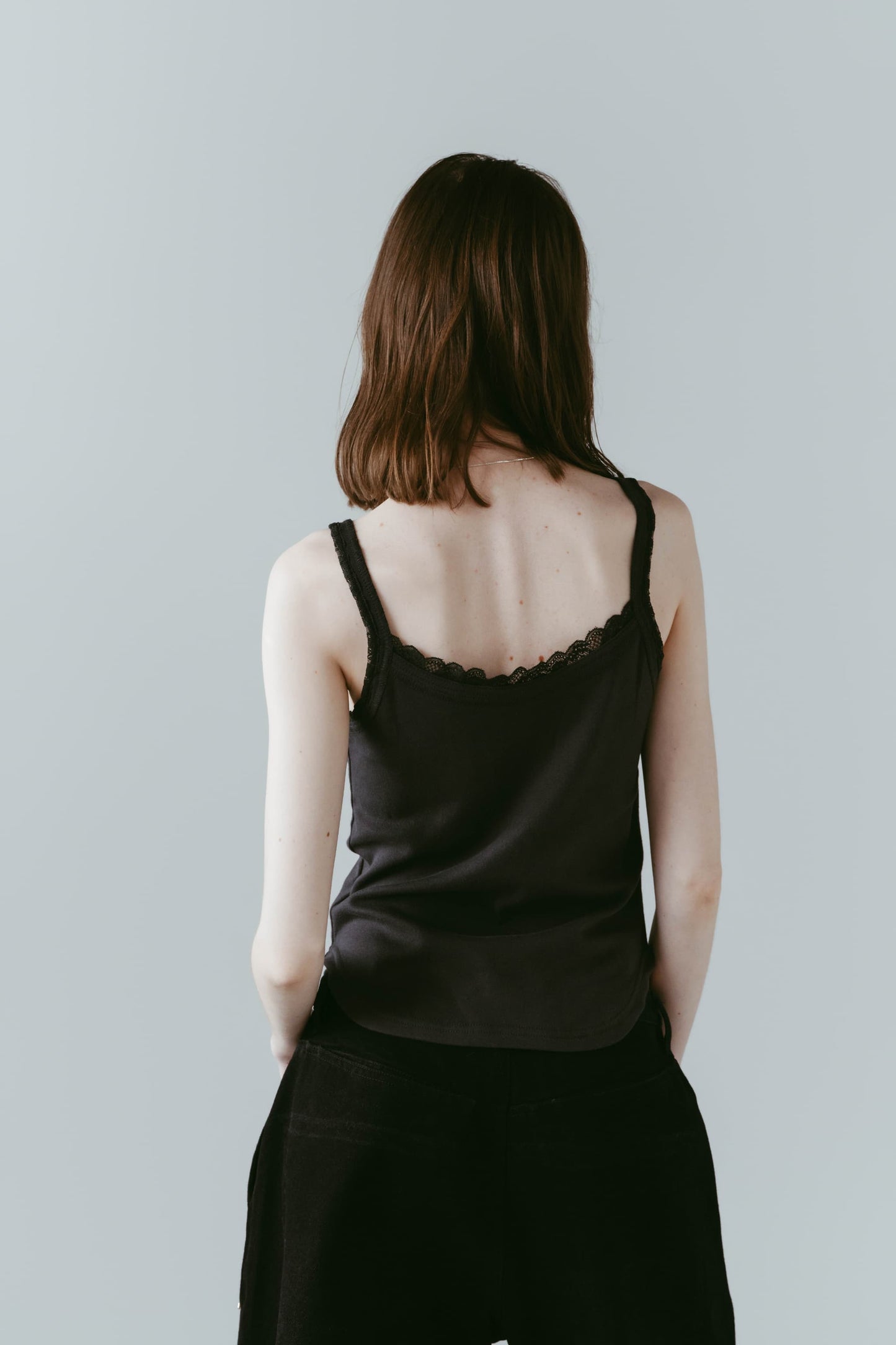 lace detail camisole/3color