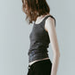 studded tank top/2color
