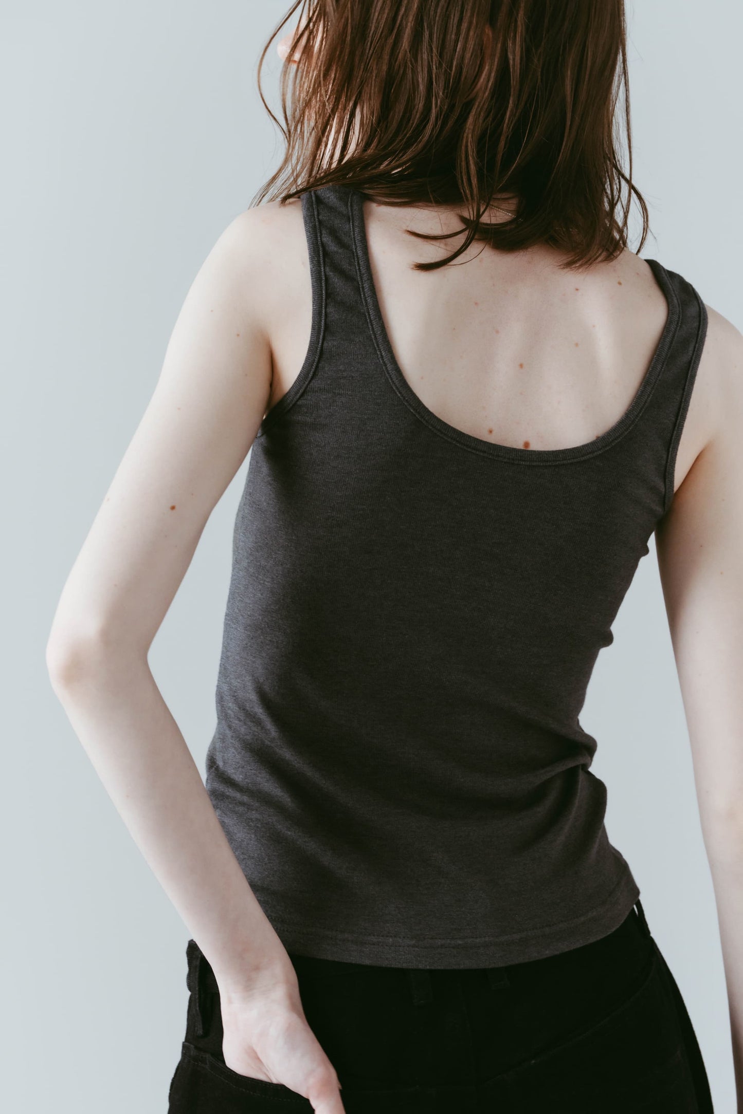 studded tank top/2color