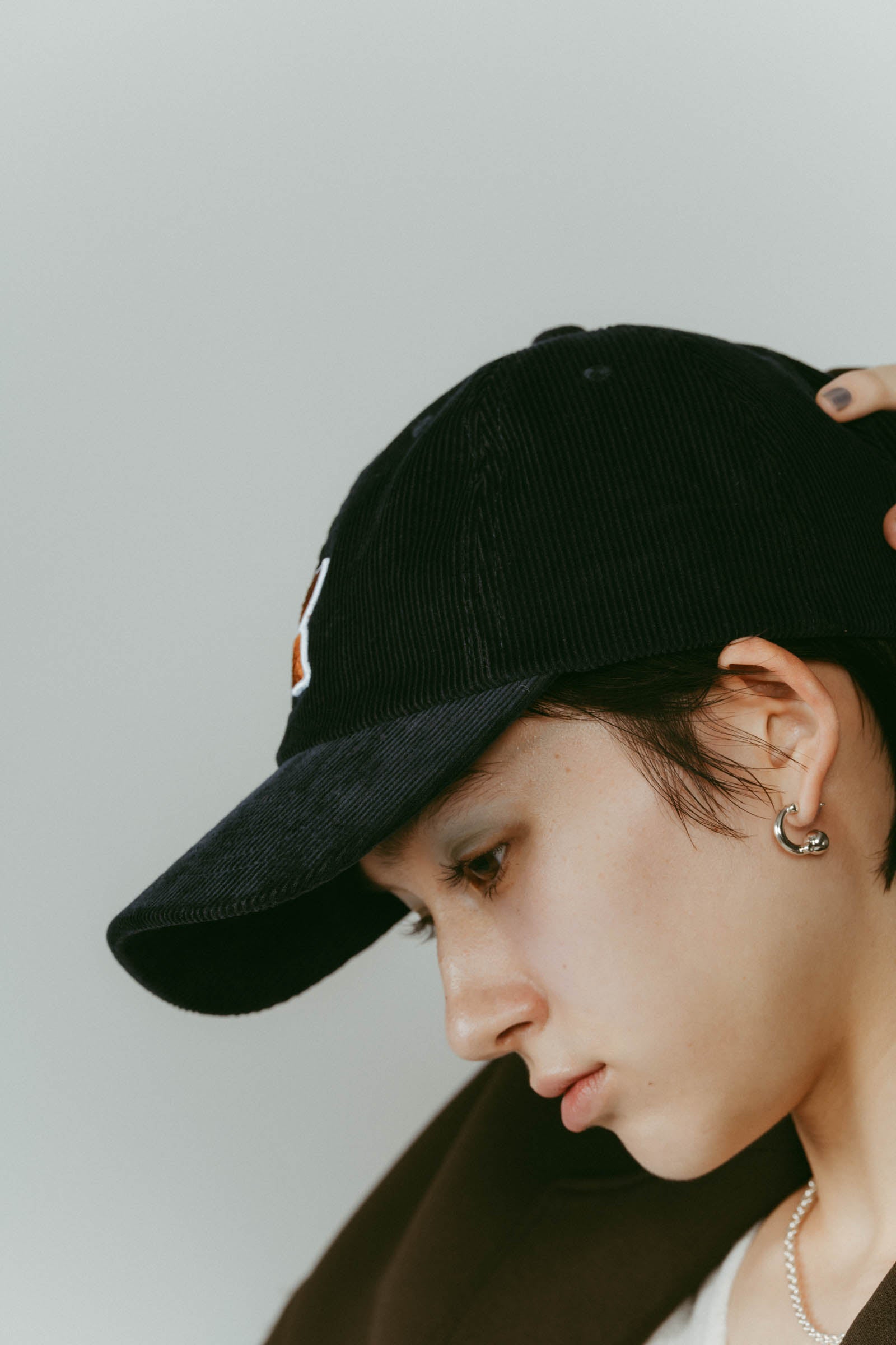 【新品】knuth marf クヌースマーフ　コーデュロイ　キャップ ネイビー corduroy cap/navy | KNUTH MARF