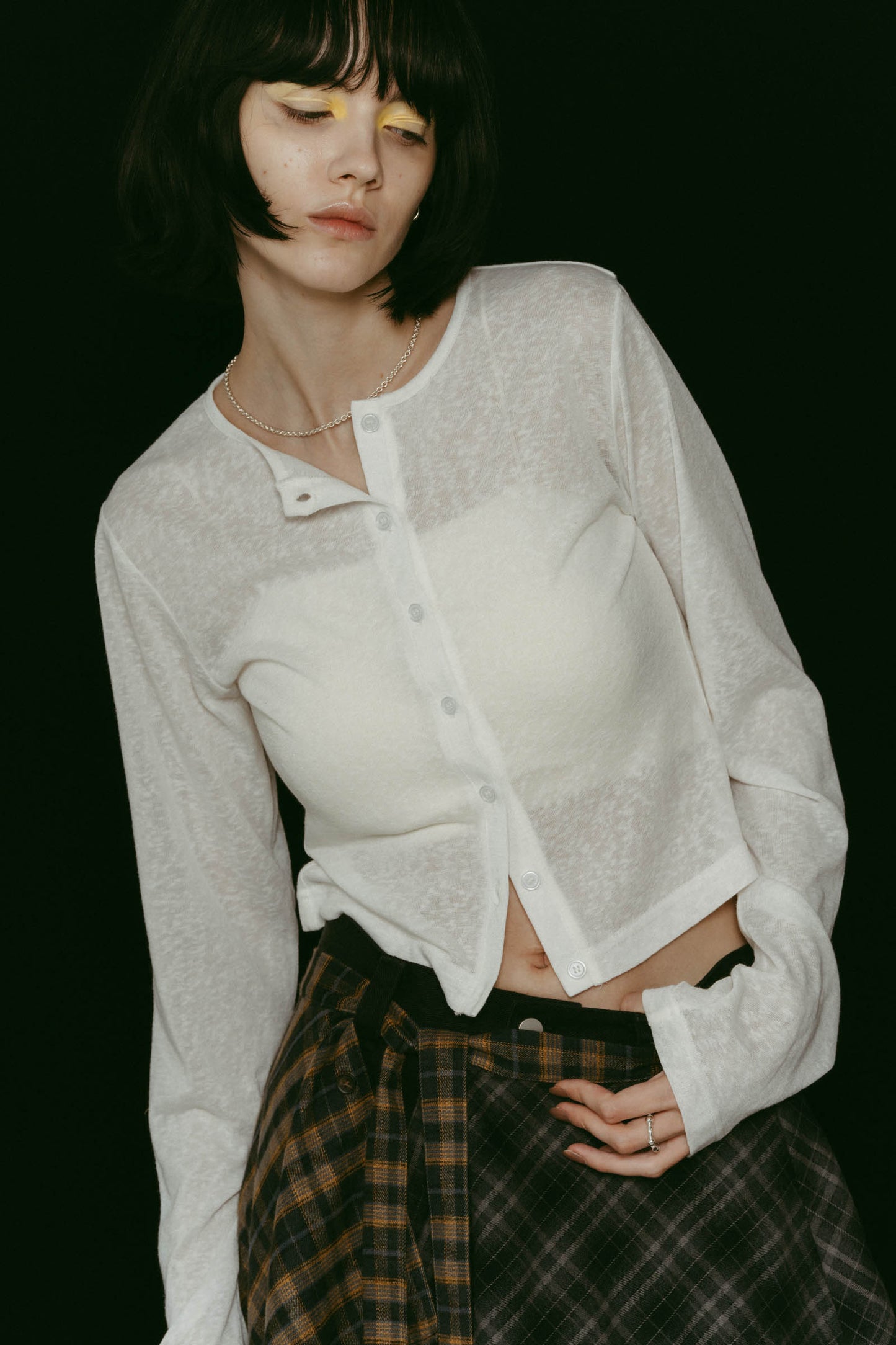 2piece polo tops/3color