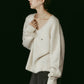fox v-neck knit-special edition/4color