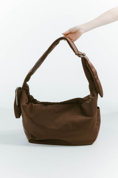 useful nylon shoulder bag/2color