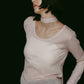 alpaca sheer knit/4color