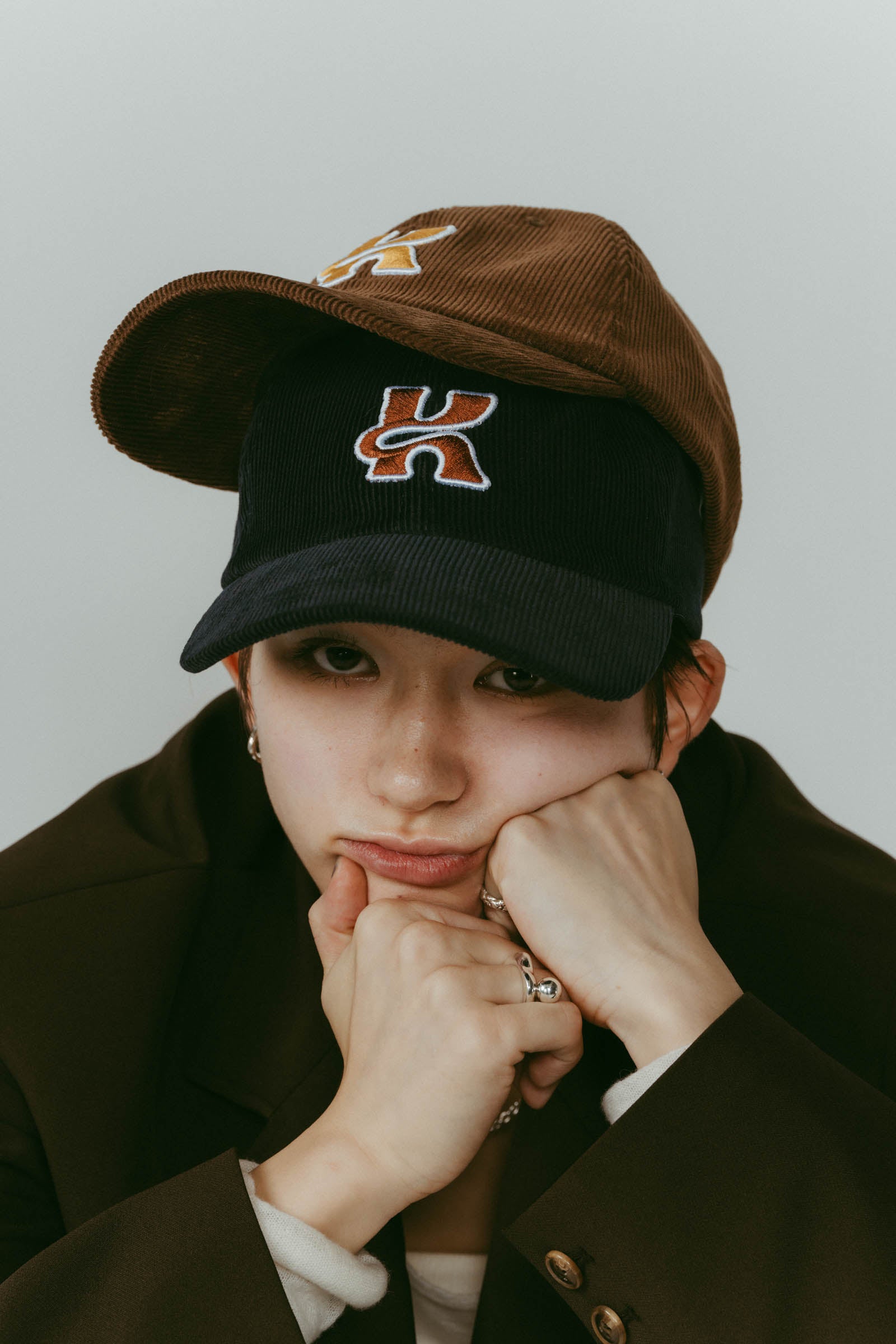 KNUTH MARF クヌースマーフ corduroy cap navy corduroy cap/navy | KNUTH MARF