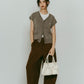 multi pocket hand bag/2color