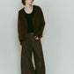 Vnack cardigan(unisex)/brown