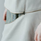 structured shoulder top/lightbeige