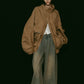 2way nylon blouson(unisex)/camel
