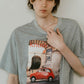 vintage print T shirt(unisex)/4color