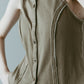 american armhole compact shirt/pistachio