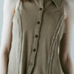 american armhole compact shirt/pistachio