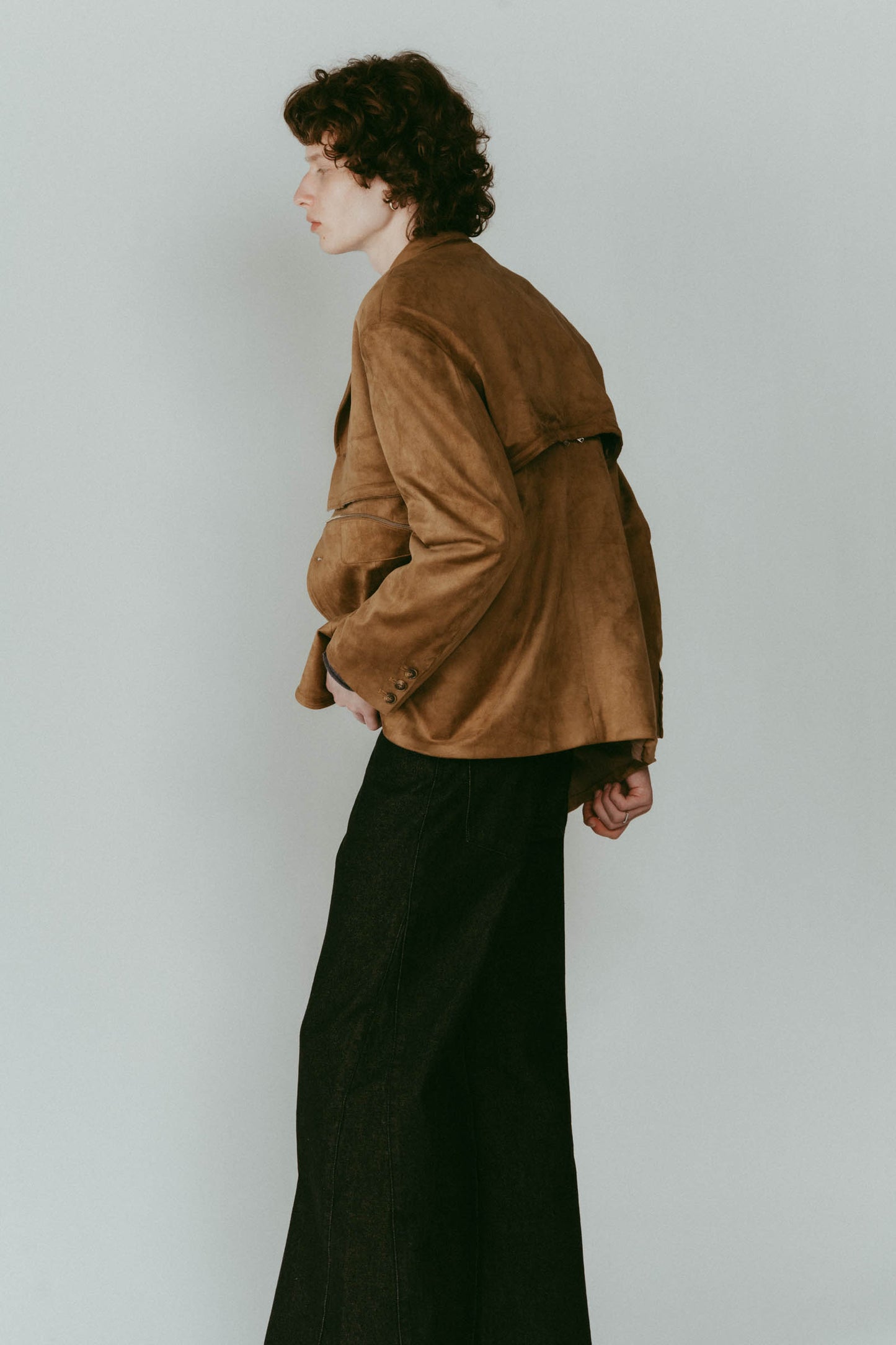custom dad jacket (unisex)/camel