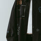 embroidered shirt(unisex)/black