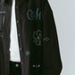 embroidered shirt(unisex)/black