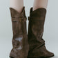 western belted boots/2color