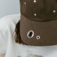 studded cap/2color