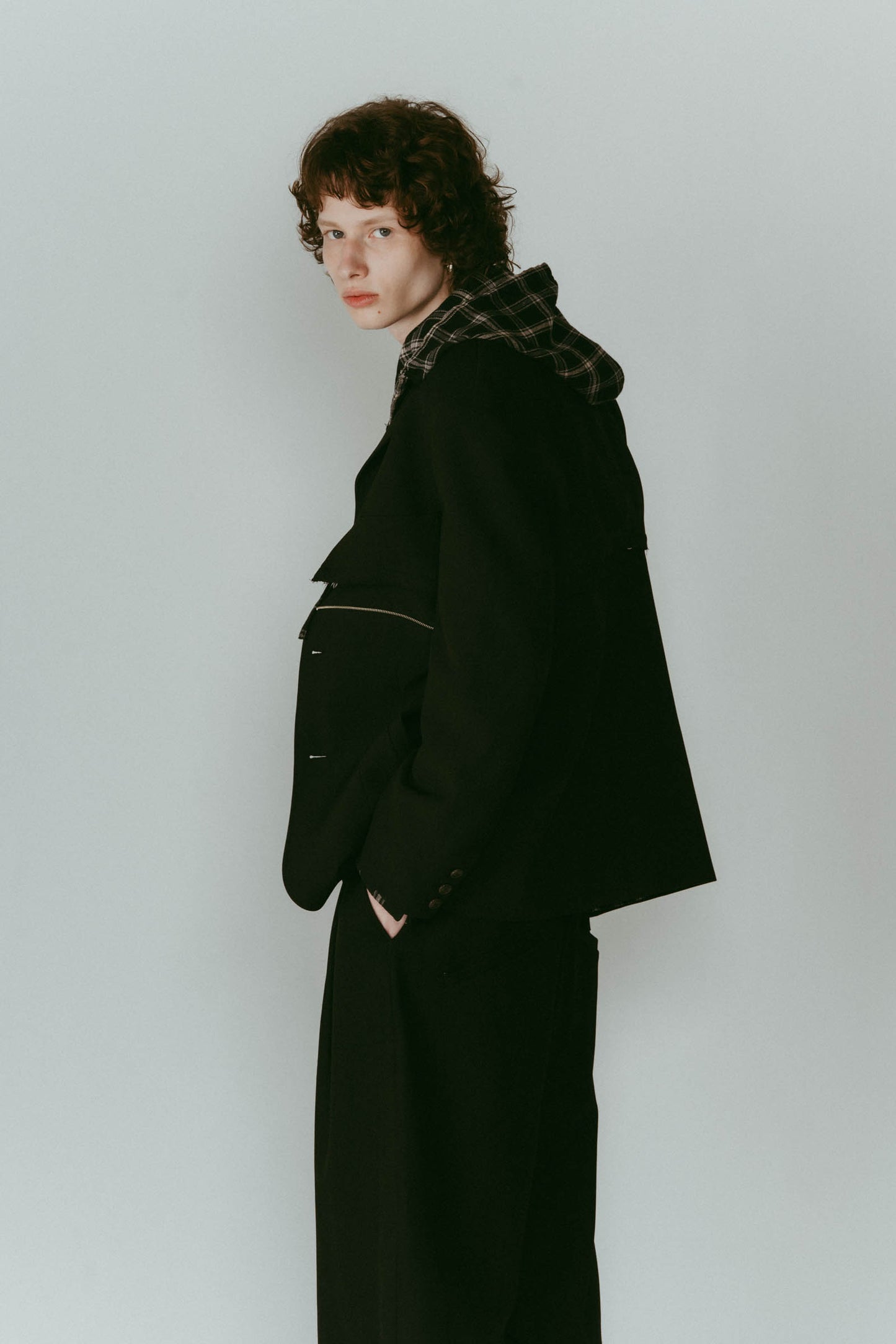 custom dad jacket (unisex)/black