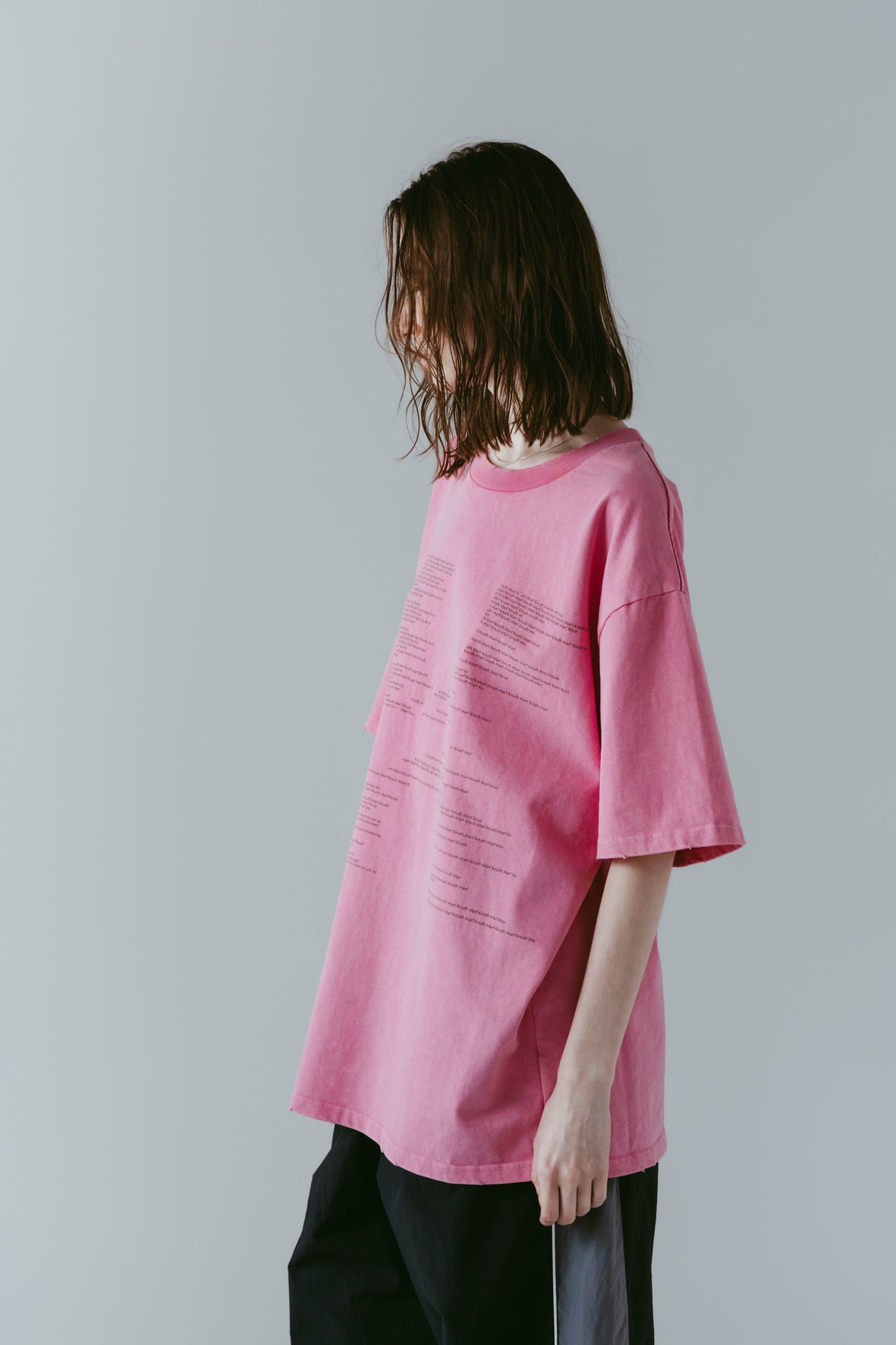 K error design T shirt(unisex)/pink
