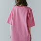 K error design T shirt(unisex)/pink