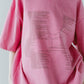 K error design T shirt(unisex)/pink