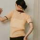 sheer polo knit /3color