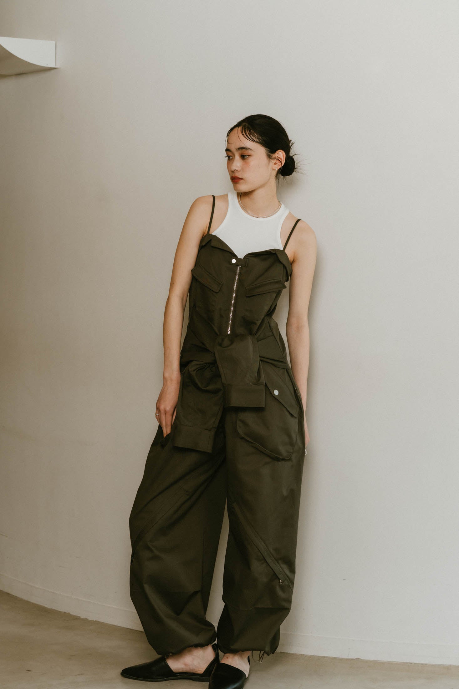 2way front cross all in one/khaki