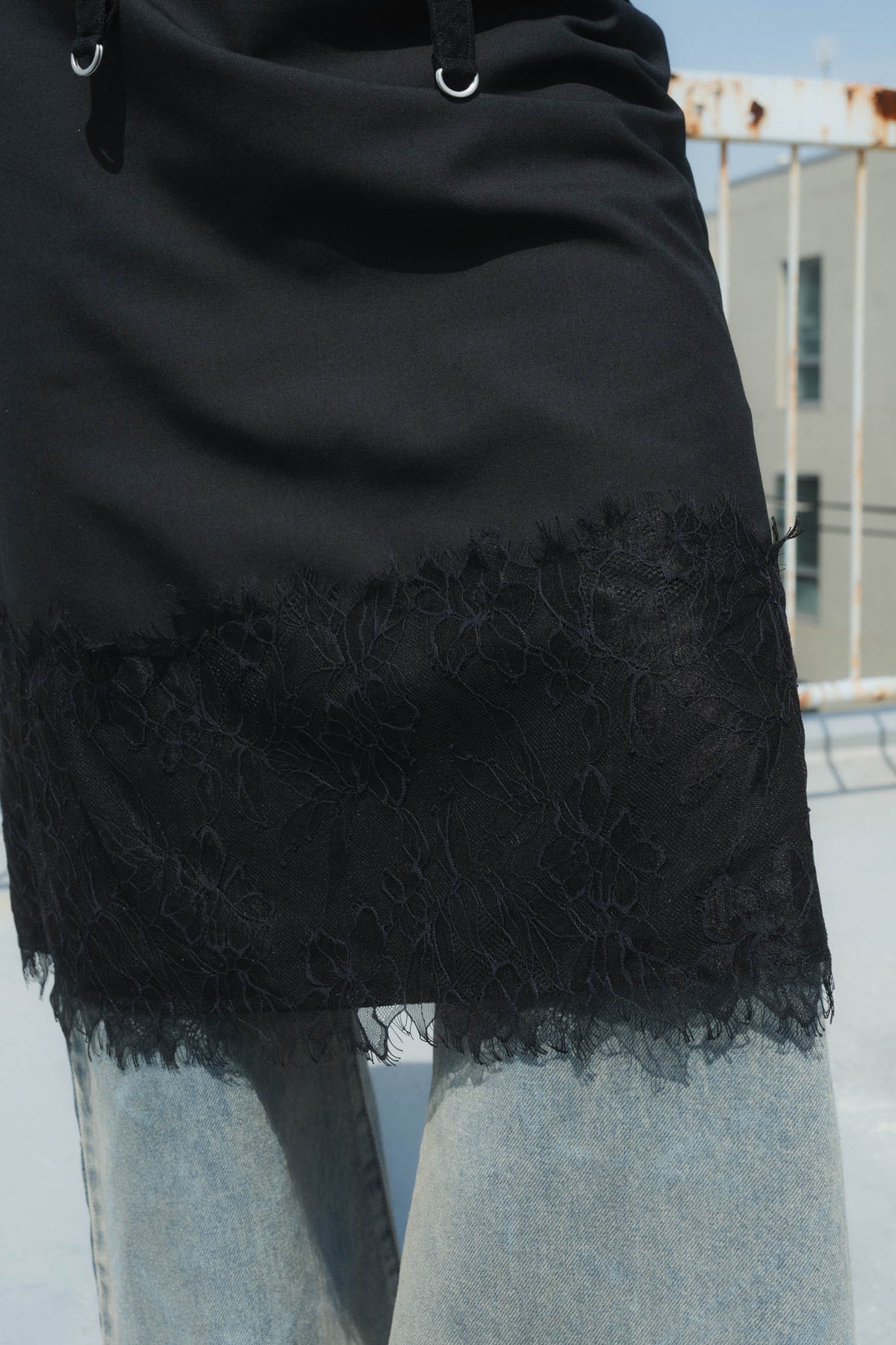 lace docking one piece/2color