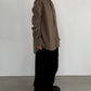 (仮商品名)ボンディングシャツ(unisex)/beige