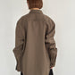 (仮商品名)ボンディングシャツ(unisex)/beige