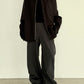 (仮商品名)ボンディングシャツ(unisex)/black