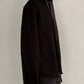 (仮商品名)ボンディングシャツ(unisex)/black
