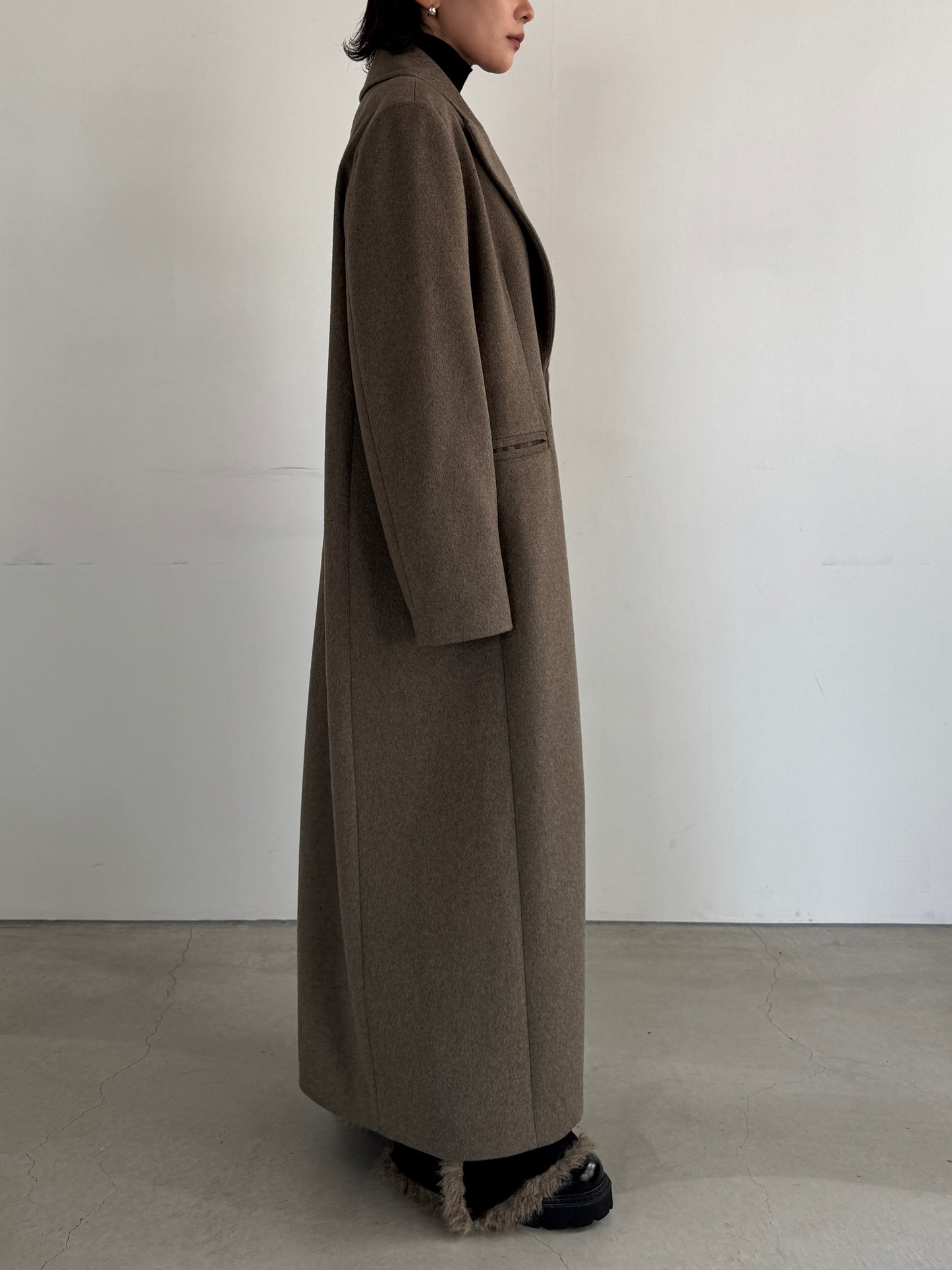 (仮商品名)ロングコート/beige