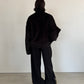 (仮商品名)ホースライダースブルゾン(unisex)/darkbrown