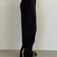 (仮商品名)スラックスファーパンツ(unisex)/blackfur
