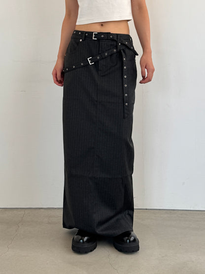 (仮商品名)ロングスカート/stripe