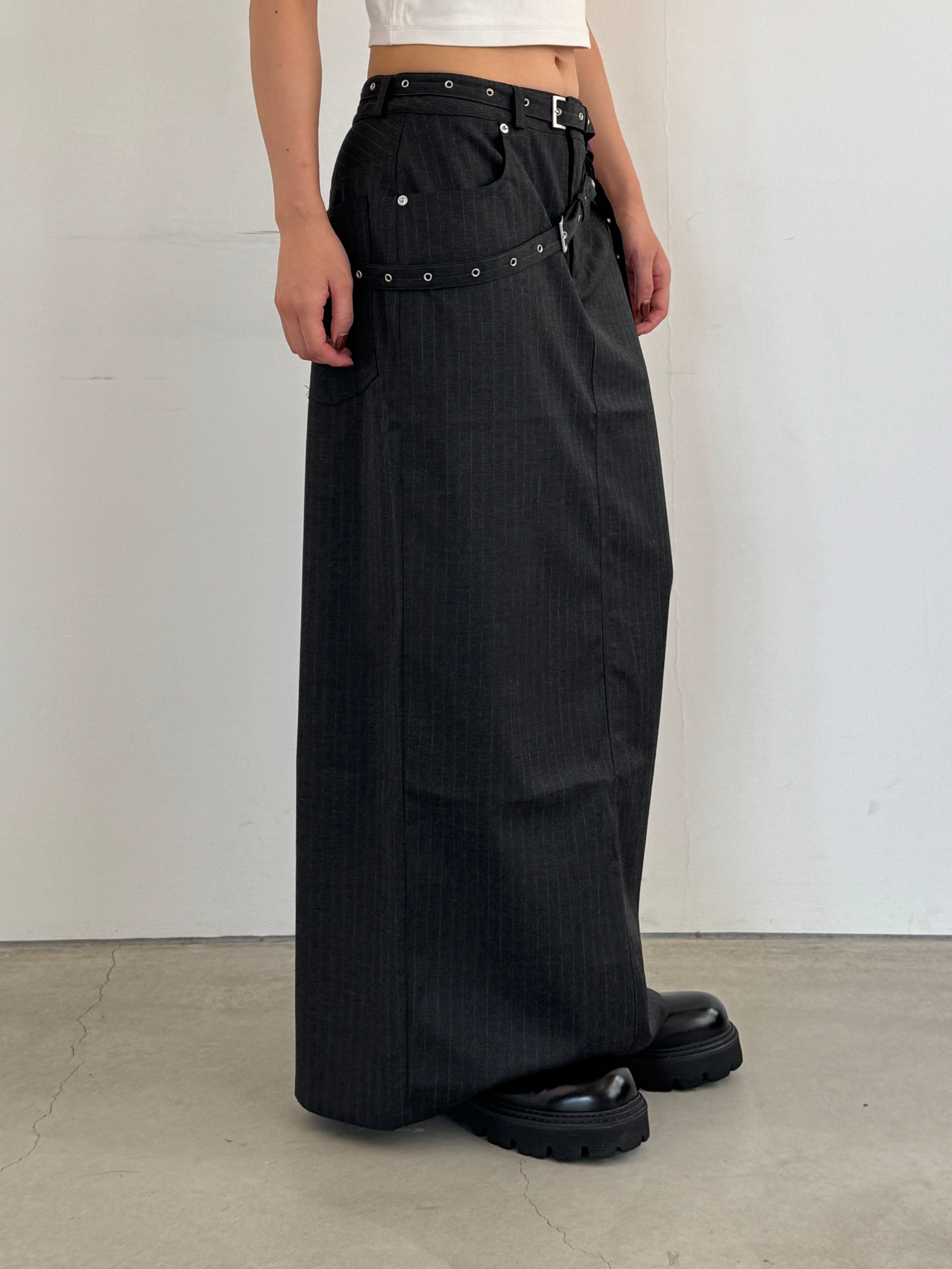 (仮商品名)ロングスカート/stripe