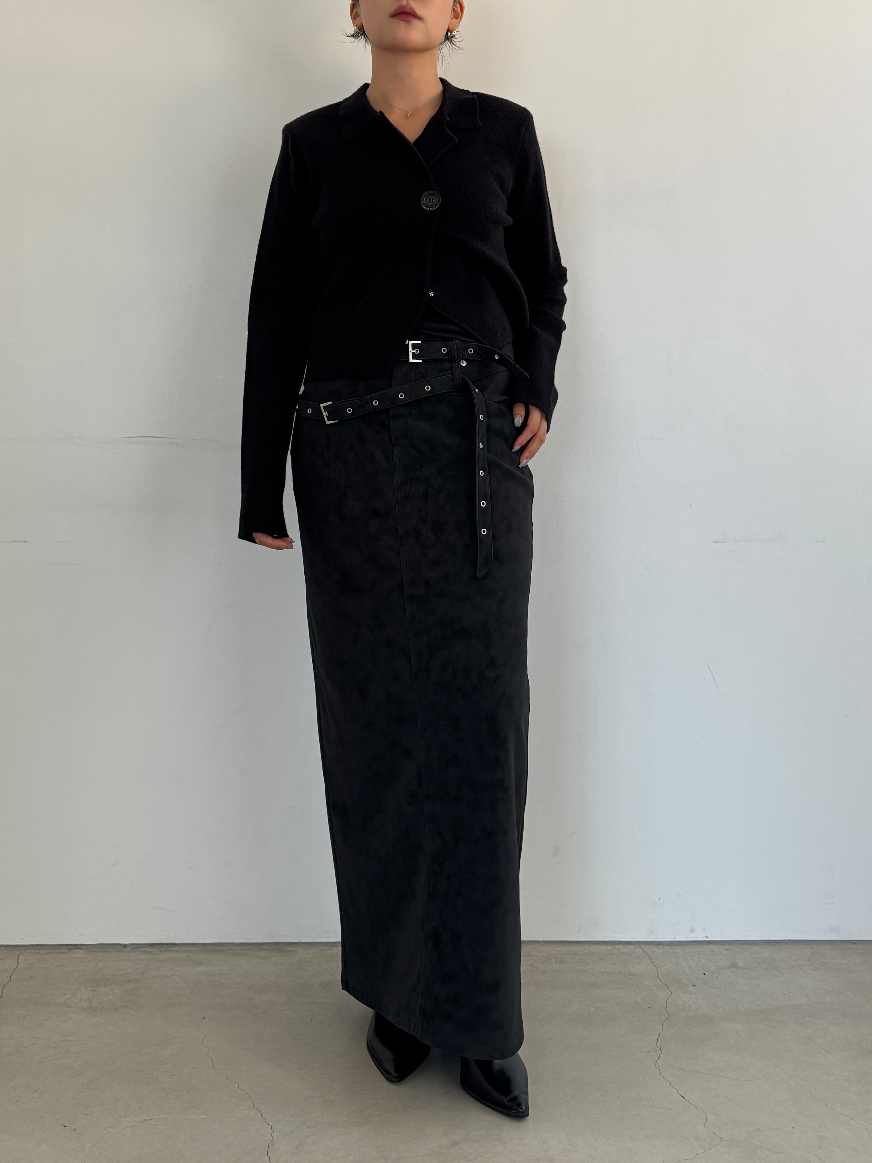 (仮商品名)ロングスカート/black