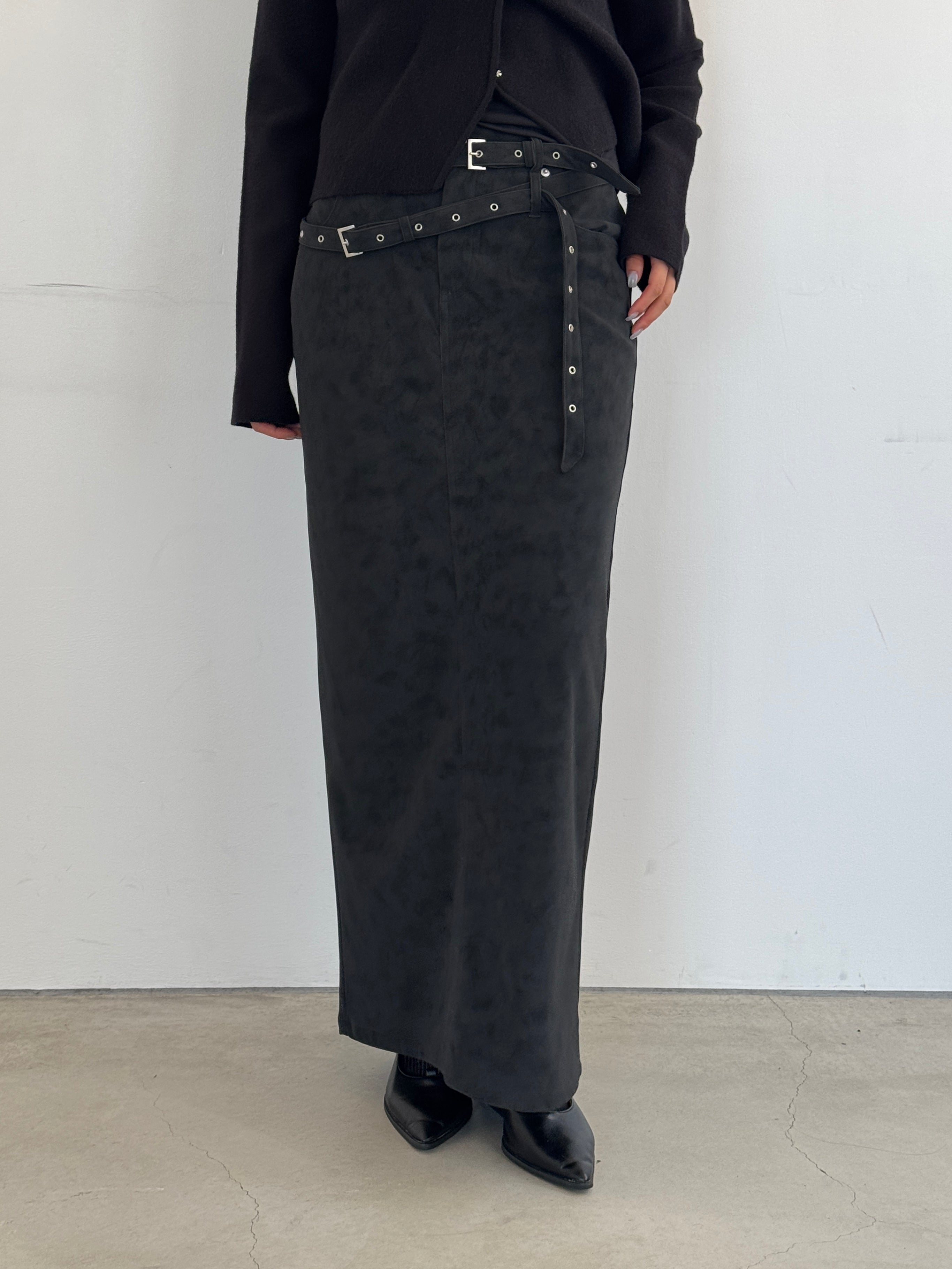 (仮商品名)ロングスカート/black