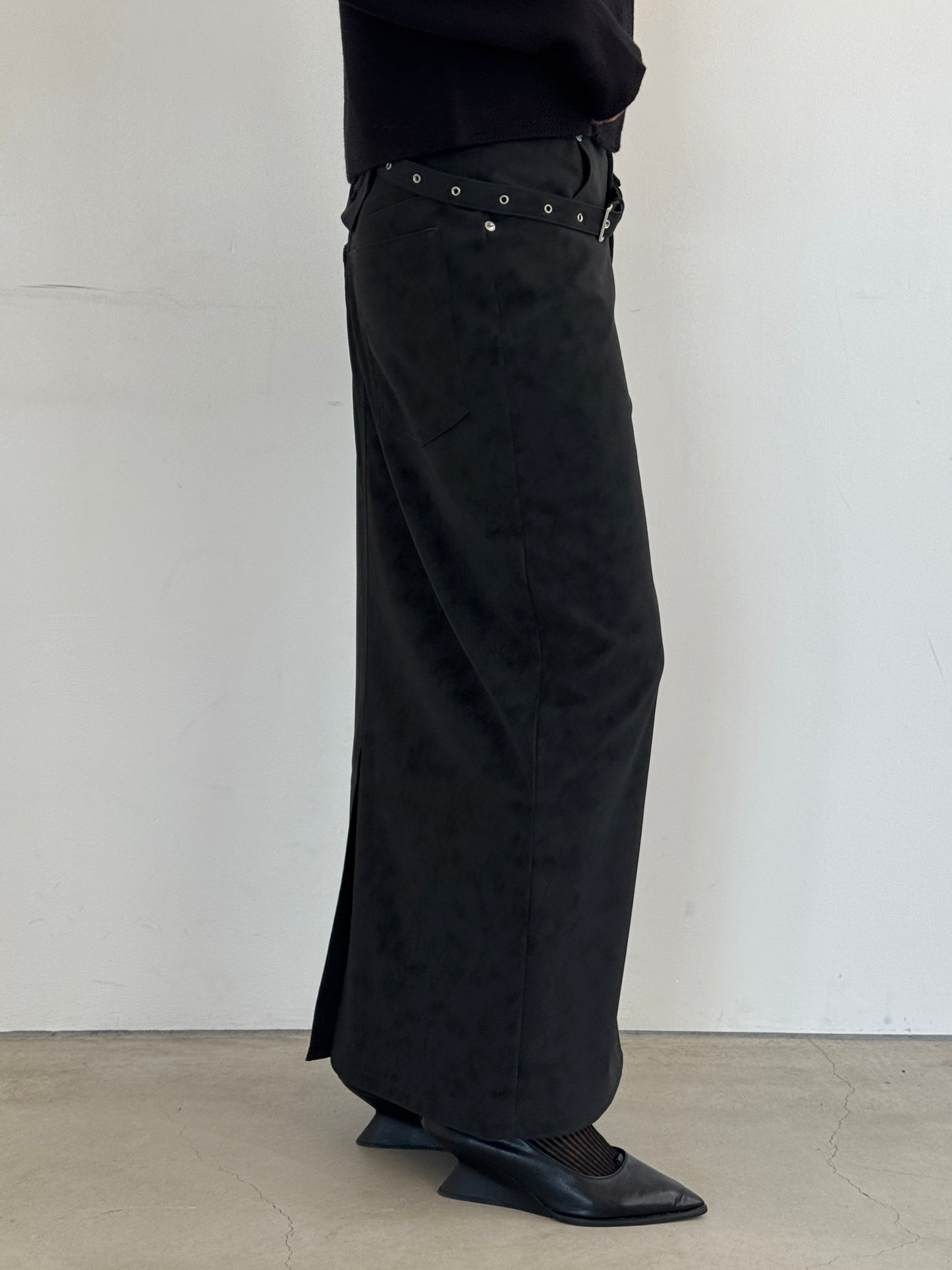 (仮商品名)ロングスカート/black