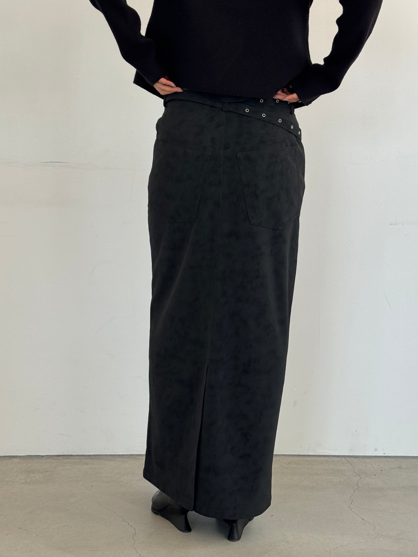 (仮商品名)ロングスカート/black