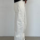 (仮商品名)変形デニムパンツ(unisex)/white