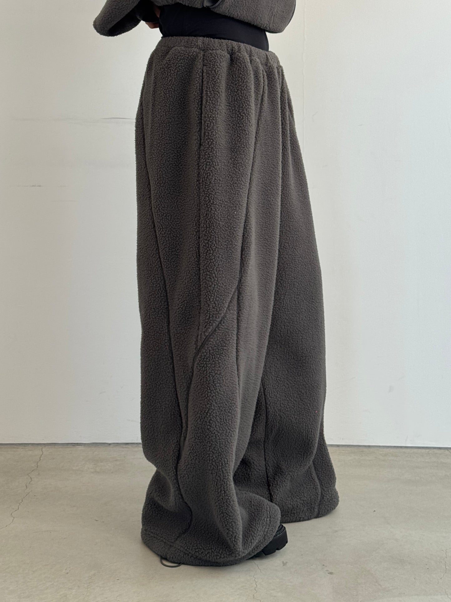 (仮商品名)ボアパンツ(unisex)/gray