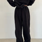 (仮商品名)ボアパンツ(unisex)/black